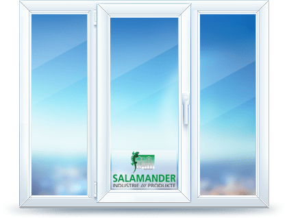 Двустворчатое окно Salamander